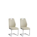 Krzesła Angalo KR0110-MET-YBS06 (komplet 2 szt.)
