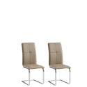 Krzesła Jorge KR0113-MET-YBS12 (komplet 2 szt.)
