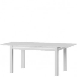 Stół rozkładany Sunny 1 (136-210 cm) biały połysk