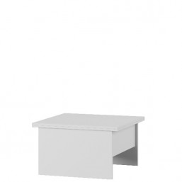 Stolik rozkładany Space 1 (80-160 cm) biały mat