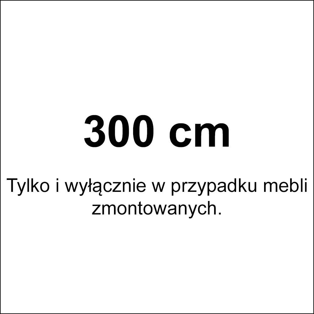 300 cm